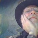 This self-portrait was snapped
on my 60th birthday with an XO computer from the One Laptop Per Child
project.