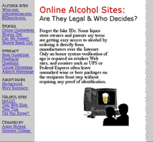 Online Alcohol Investigation