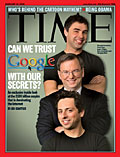 Time magazine cover of Google execs
